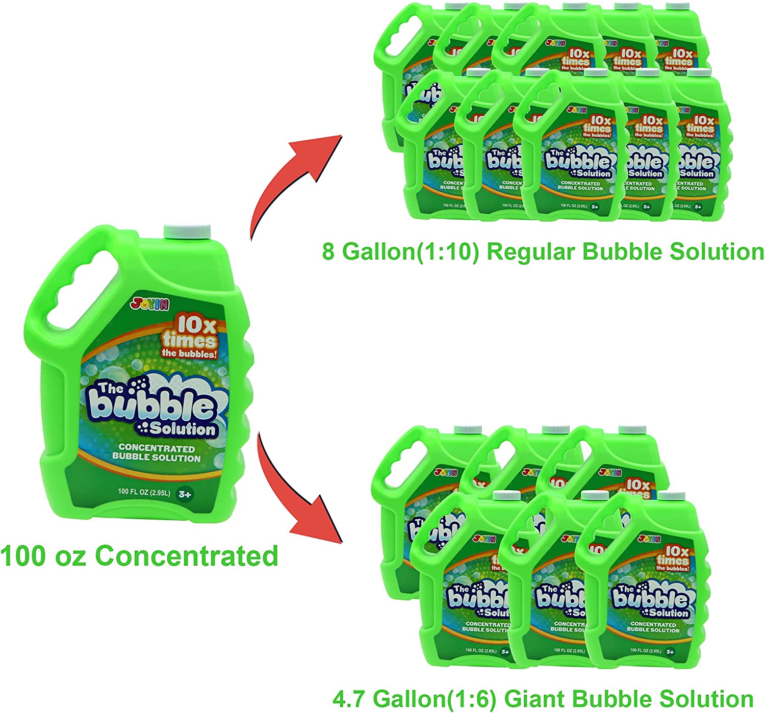 100 oz Concentrated Bubble Solution (Green) - Image 2