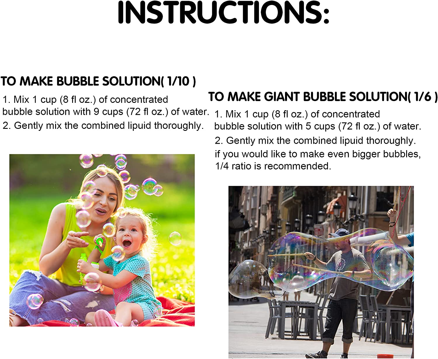 100 oz Concentrated Bubble Solution (Green) - Image 6