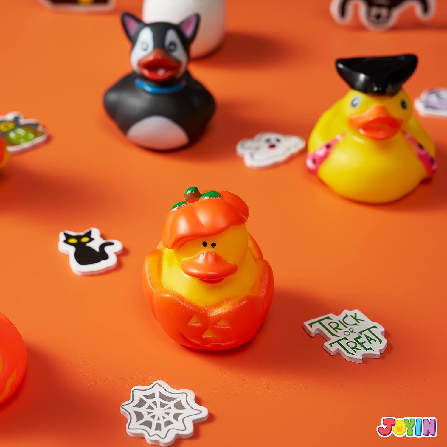 18Pcs Halloween Fancy Novelty Assorted Rubber Ducks - Image 6