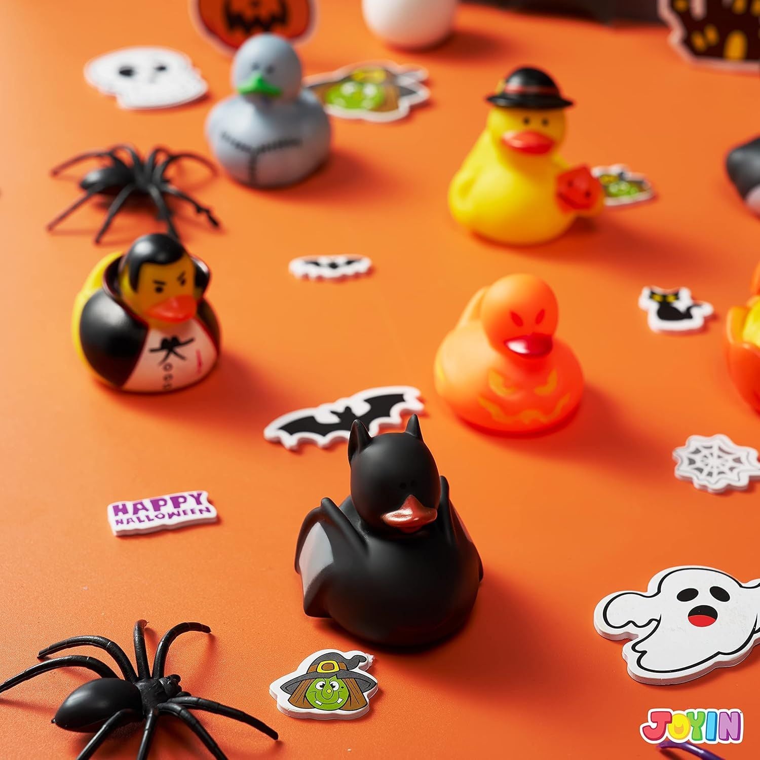 18Pcs Halloween Fancy Novelty Assorted Rubber Ducks - Image 9