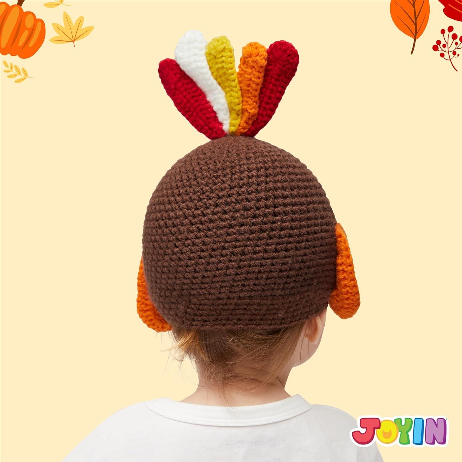 Thanksgiving Turkey Beanie Hat with Ear Flaps - Image 7