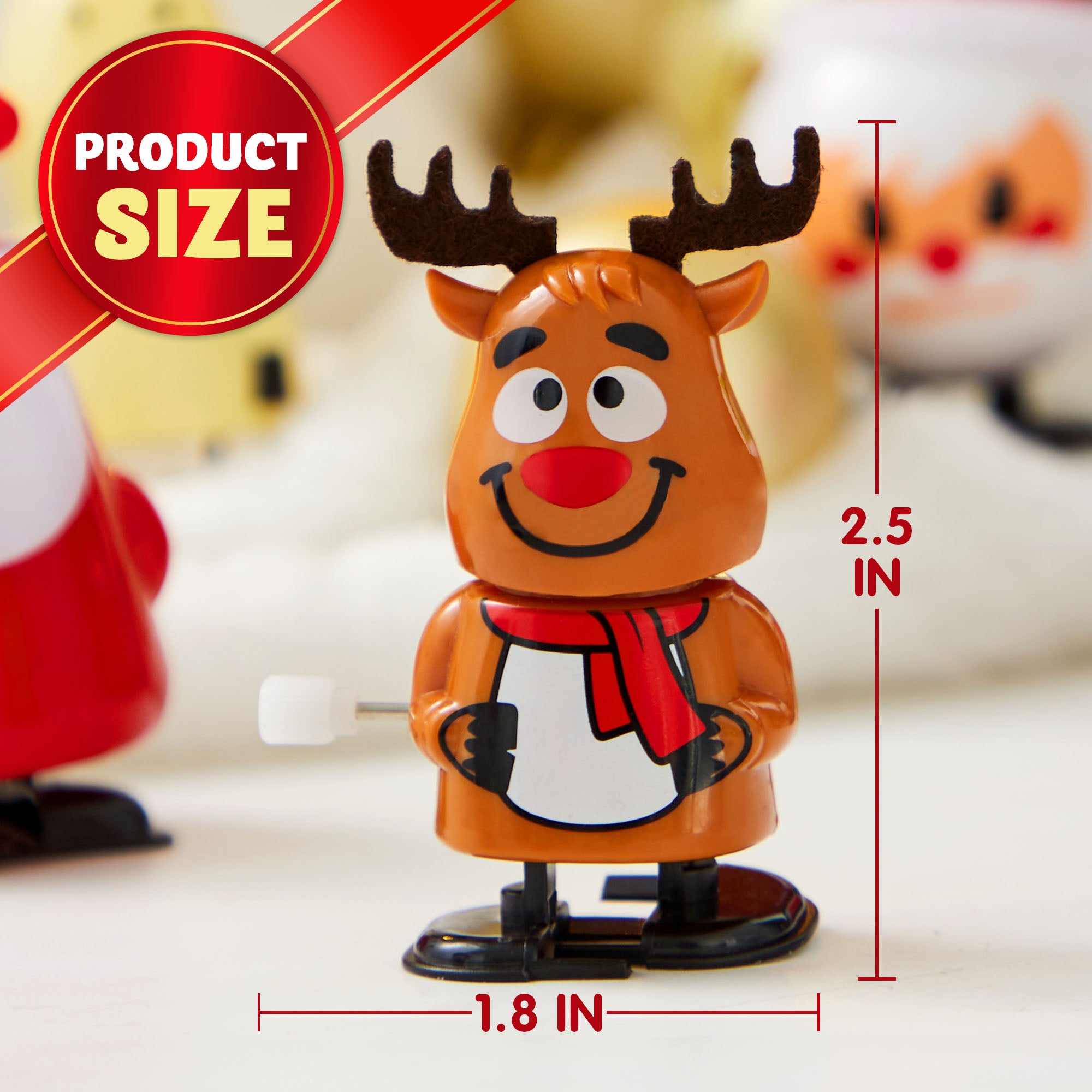 24 Pack Christmas Wind Up Toy Christmas Decoration and Gift - Image 11