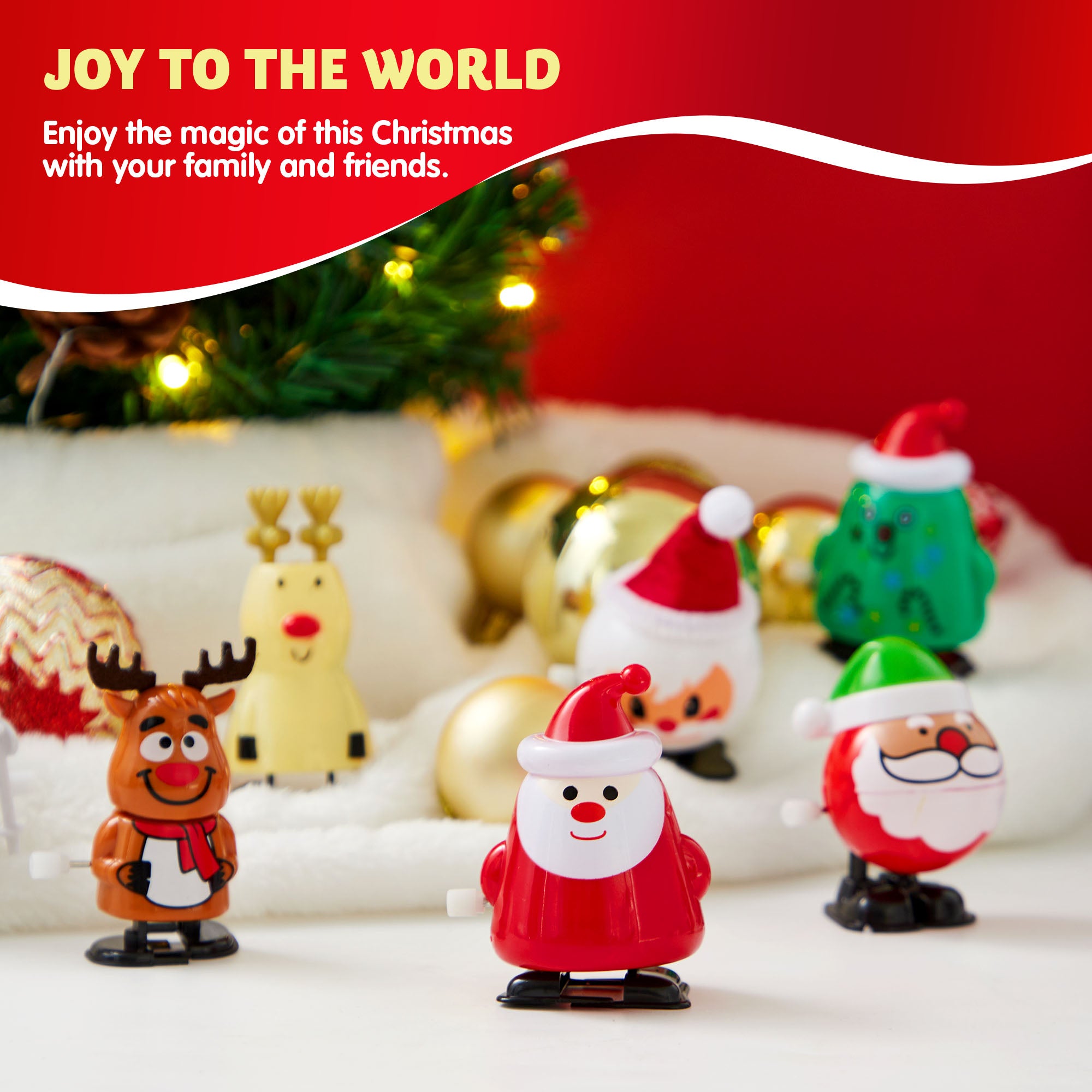 24 Pack Christmas Wind Up Toy Christmas Decoration and Gift - Image 10
