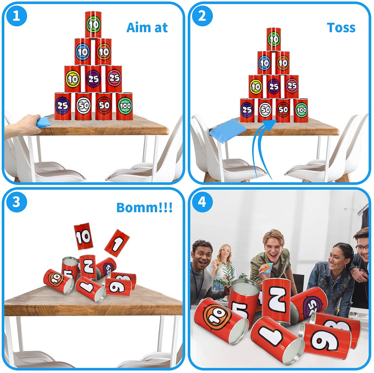 Carnival Games Bean Bag Toss Game - Image 3