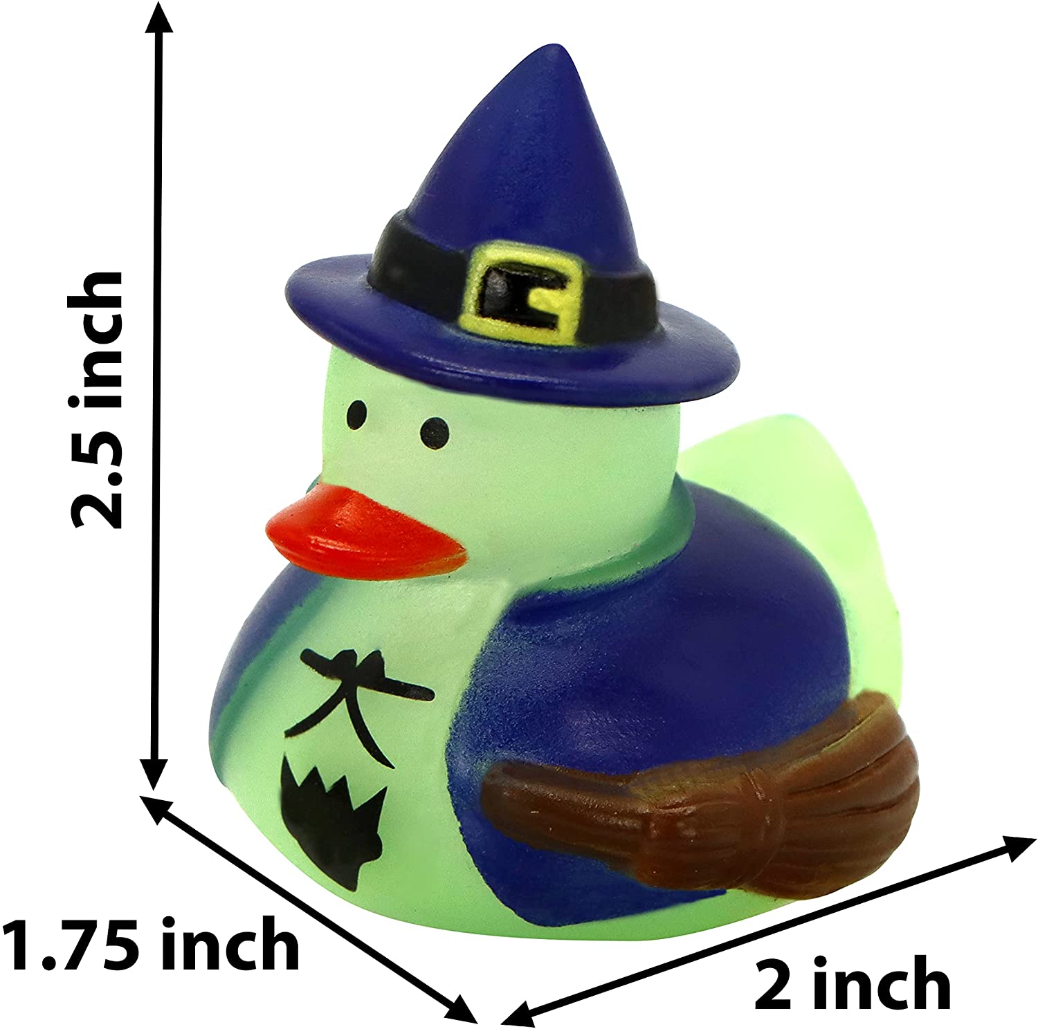 12pcs Halloween Duckies Glow in the Dark for Fun Bath - Image 3