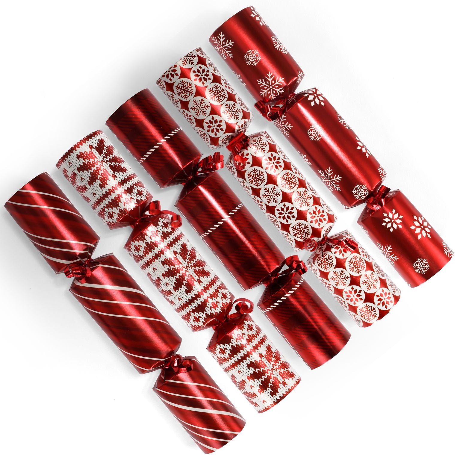 Christmas Party Table Favors (Red Deluxe), 10 Pack - Image 2