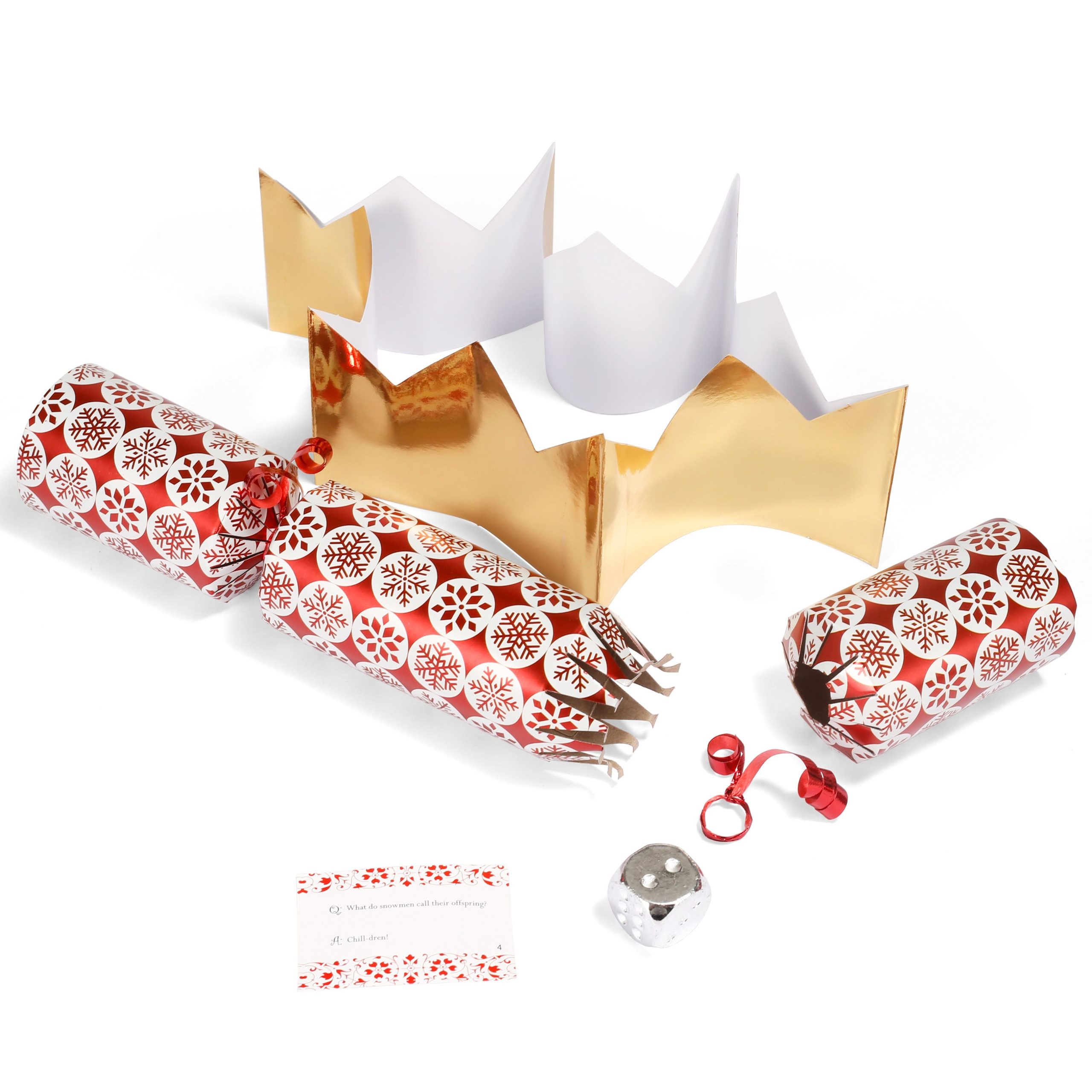 Christmas Party Table Favors (Red Deluxe), 10 Pack - Image 4