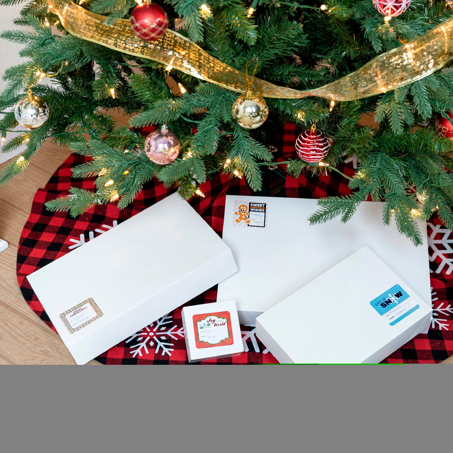 White Box with Assorted Size Design and Stickers, 12 Pcs - Image 8