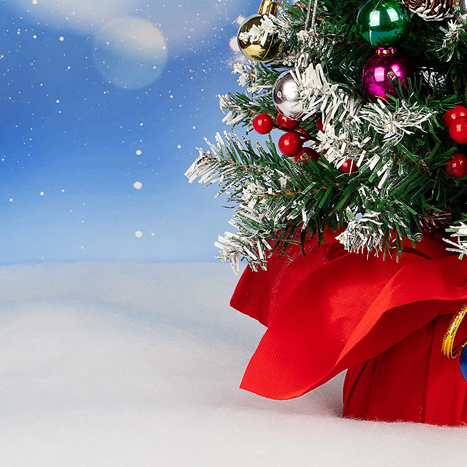 Christmas Snow Blanket Roll, 3 Pcs - Image 5