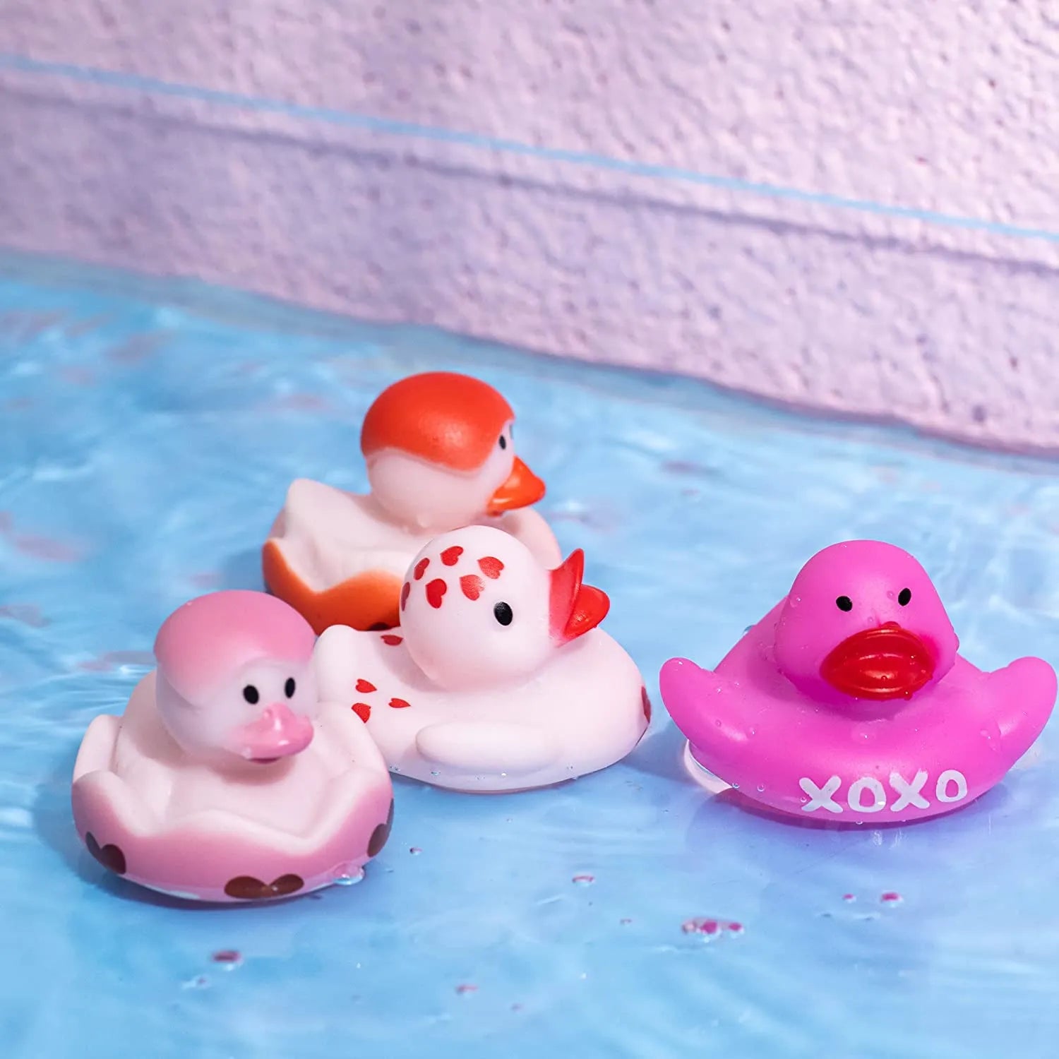 18Pcs Kids Valentines Day Cards with Rubber Ducks-Classroom Exchange Gifts - Image 8