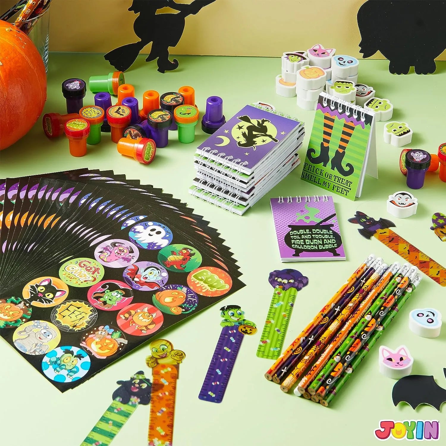 192Pcs Halloween Themed Stationery Set - Image 6