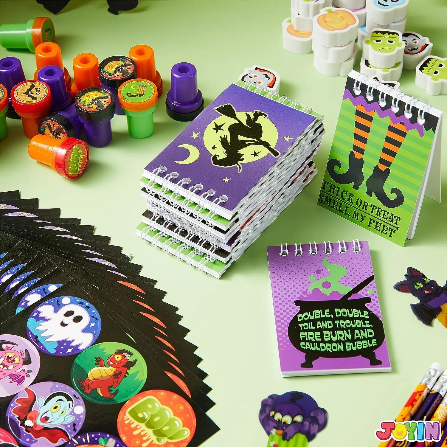 192Pcs Halloween Themed Stationery Set - Image 8