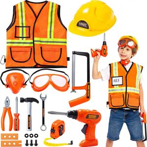 Construction Worker Play Tool Toys Set