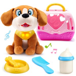Play Puppy Toy with Carrier & Accessories for Toddlers
