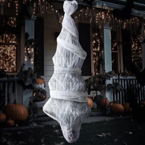 72 Halloween Hanging Cocoon Corpse for Outside Decorations