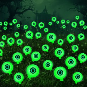 Halloween Decorations Outdoor Solar Scary Eyeball Lights