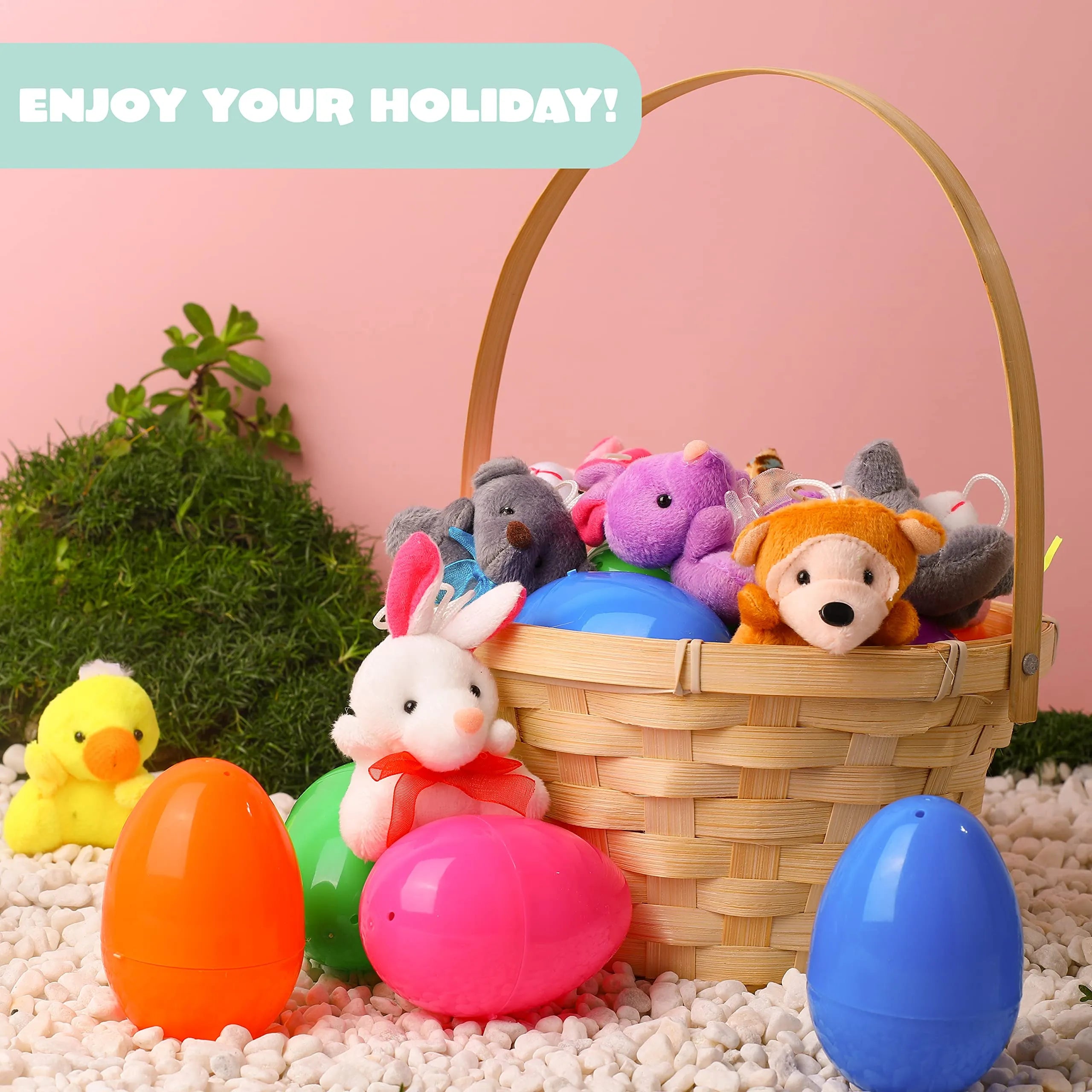 12Pcs Animal Plush Toys Prefilled Easter Eggs 2.5in - Image 7