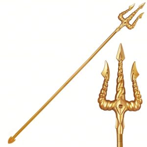 Spooktacular Creations Gold King Trident Cane