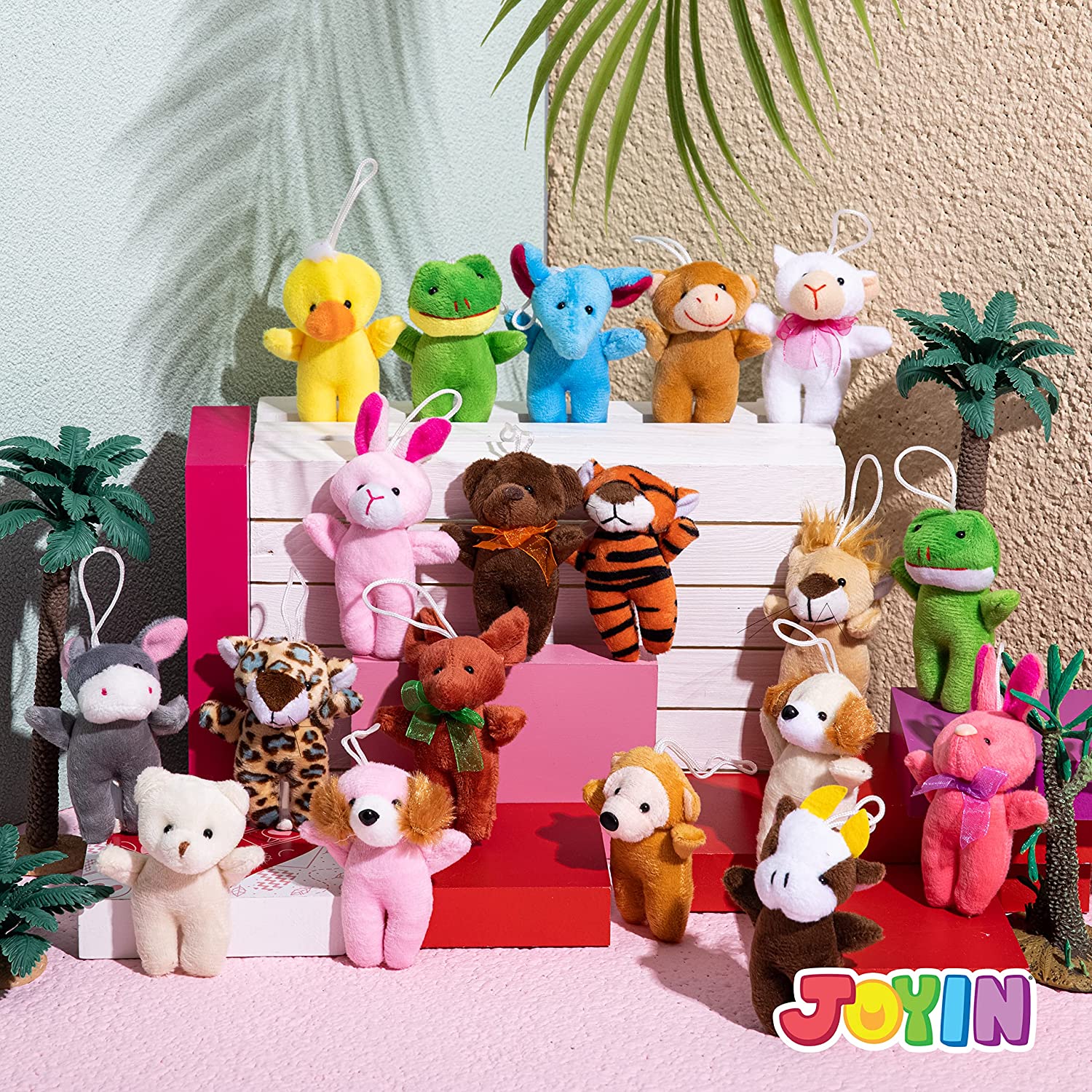 24 Mini Plush Animal Toys - Image 7