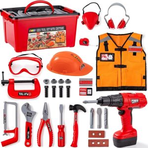 24 Piece Tool Set With Costume