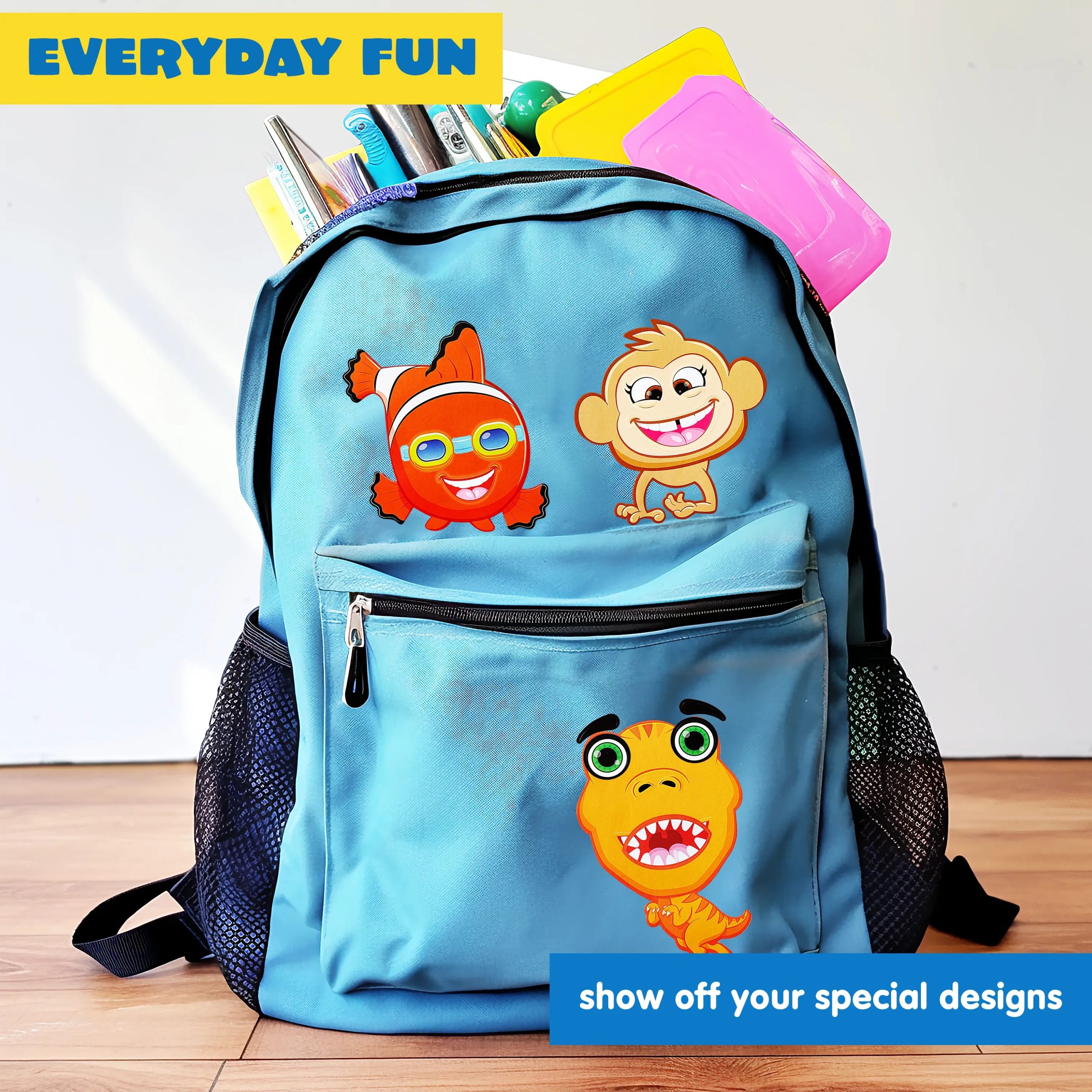 24 pcs Make-a-face Sticker Sheets - Image 6