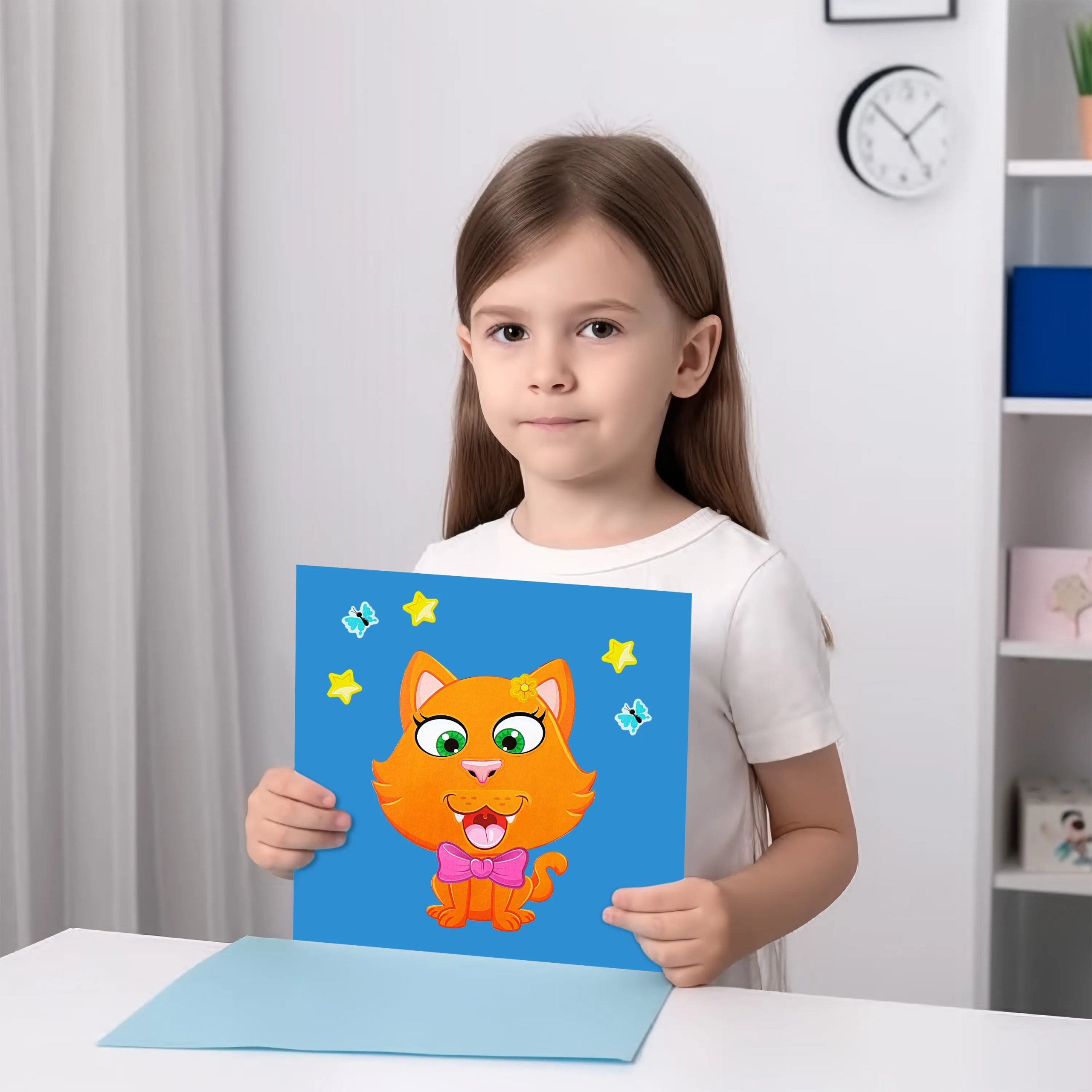 24 pcs Make-a-face Sticker Sheets - Image 9