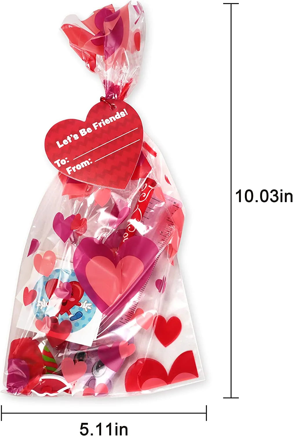 28pcs Kids Valentines Cards with Stationery Set-Classroom Exchange Gift - Image 4
