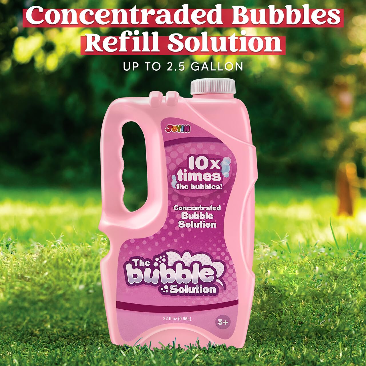 32 oz Bubble Solution Refills (up to 2.5 Gallon) Big Bubble Solution - Image 2