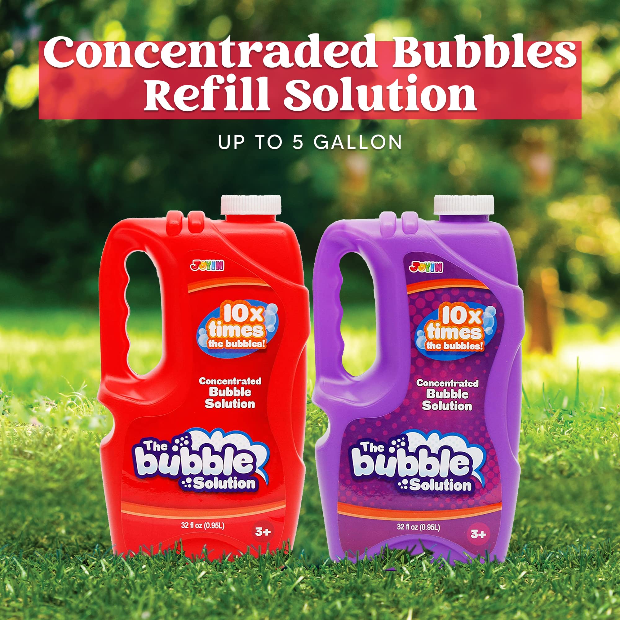 Bubble Solution Refill (0.95L), 2 Packs - Image 2