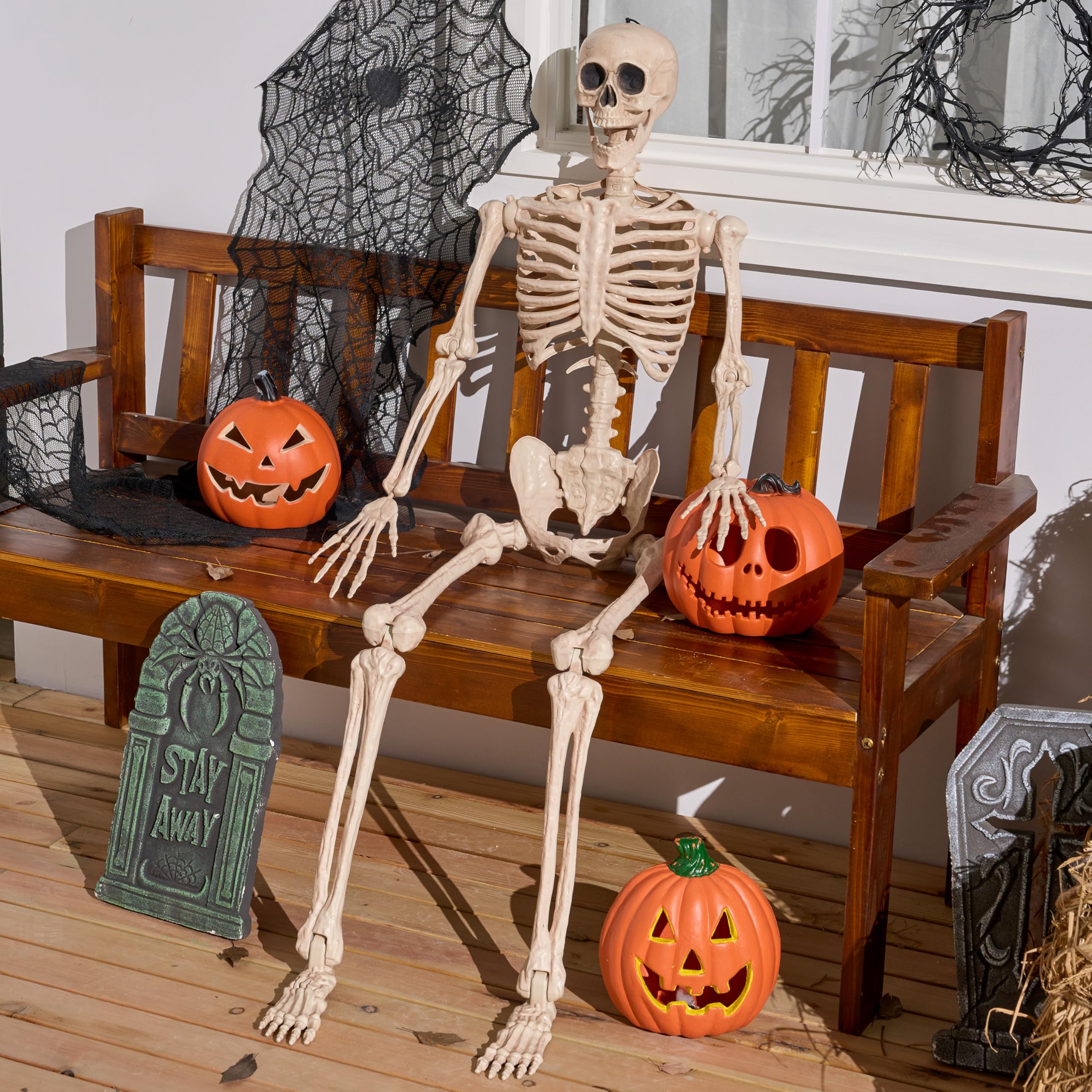 36 Halloween Skeleton Decor - Image 2
