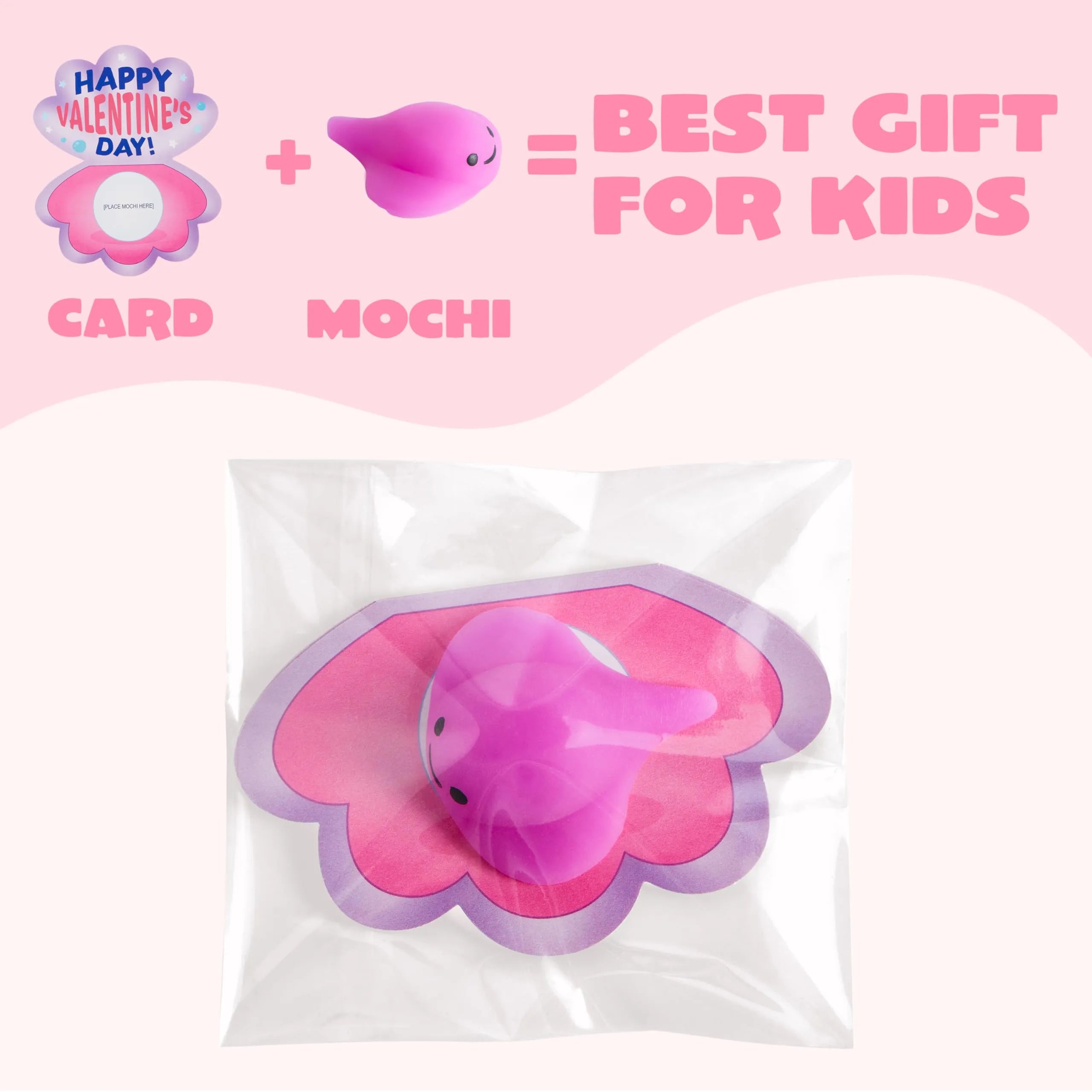 30 Packs Valentine Day Gift Cards with Mochi Squishy Toys for Kids Exchange Prizes - Image 5