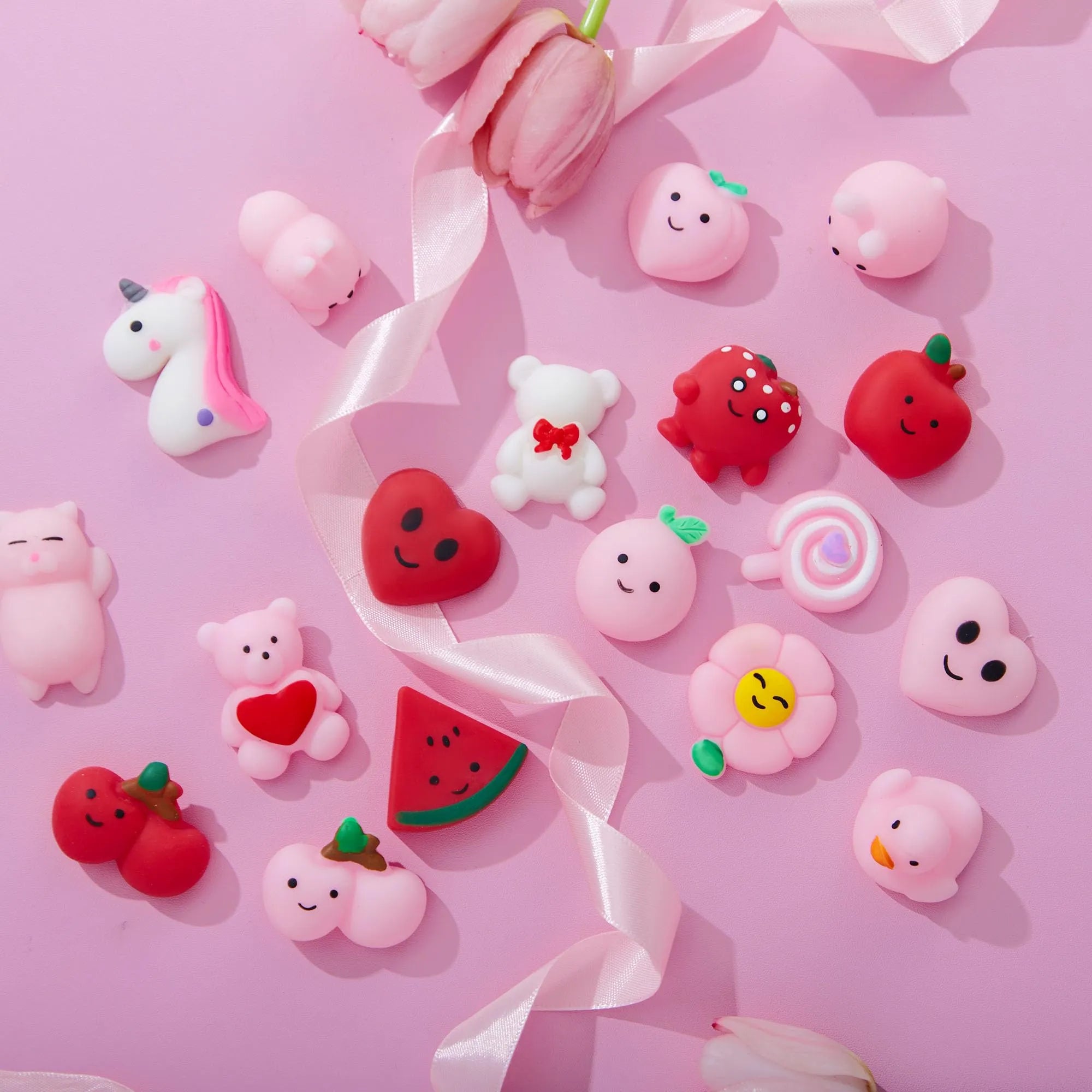 36 Packs Valentine’s Day Gift Mochi Squishy Toys - Image 5