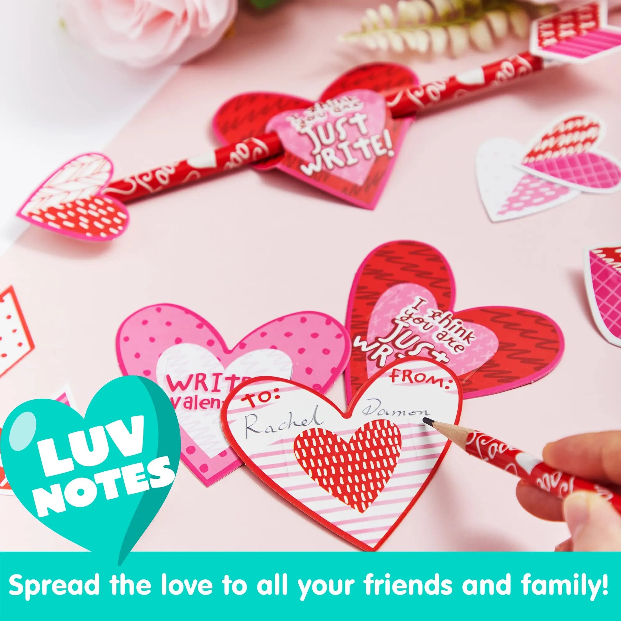 36Pcs Valentines Day Arrow Pencil with Valentines Day Cards for Kids-Classroom Exchange Gifts - Image 3