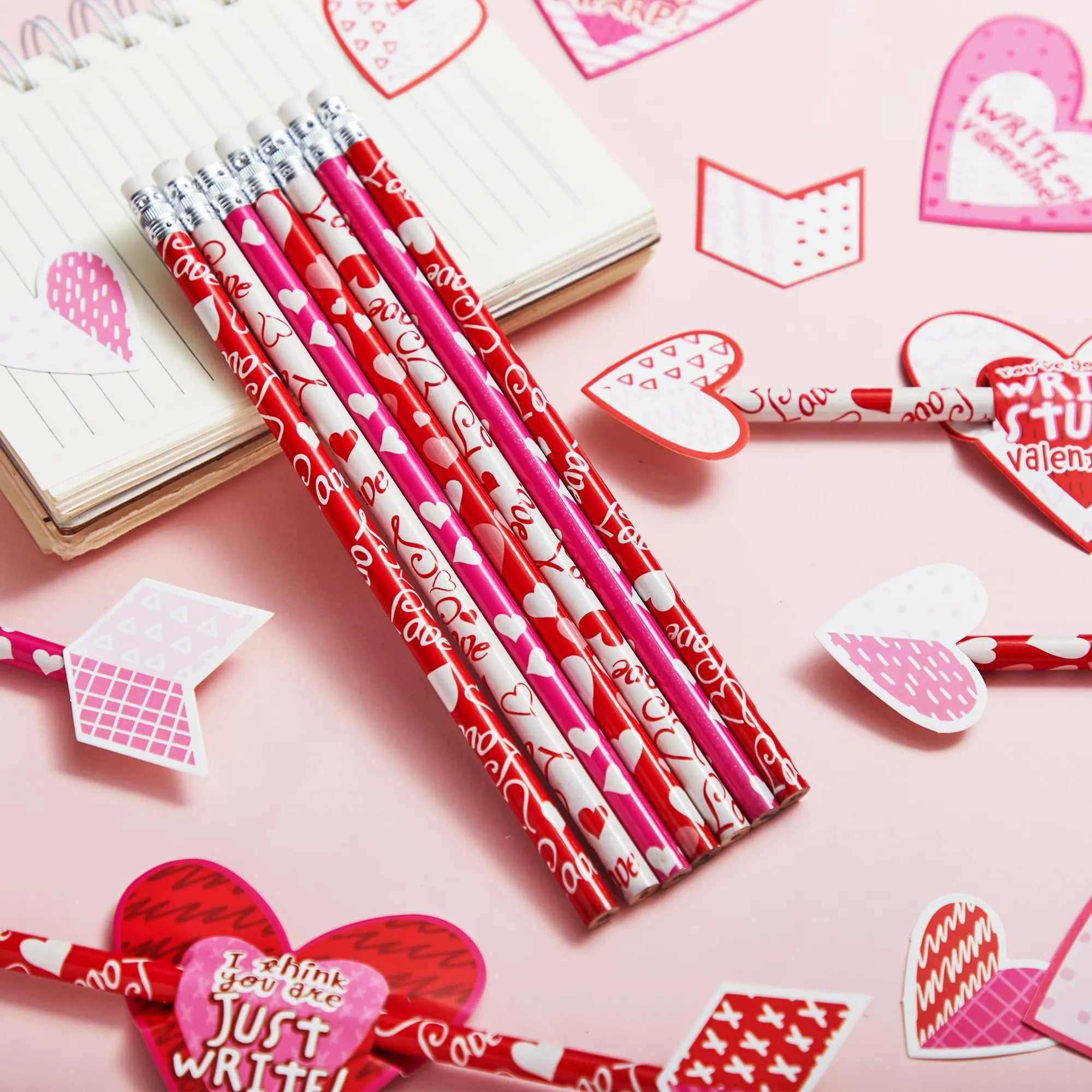 36Pcs Valentines Day Arrow Pencil with Valentines Day Cards for Kids-Classroom Exchange Gifts - Image 5