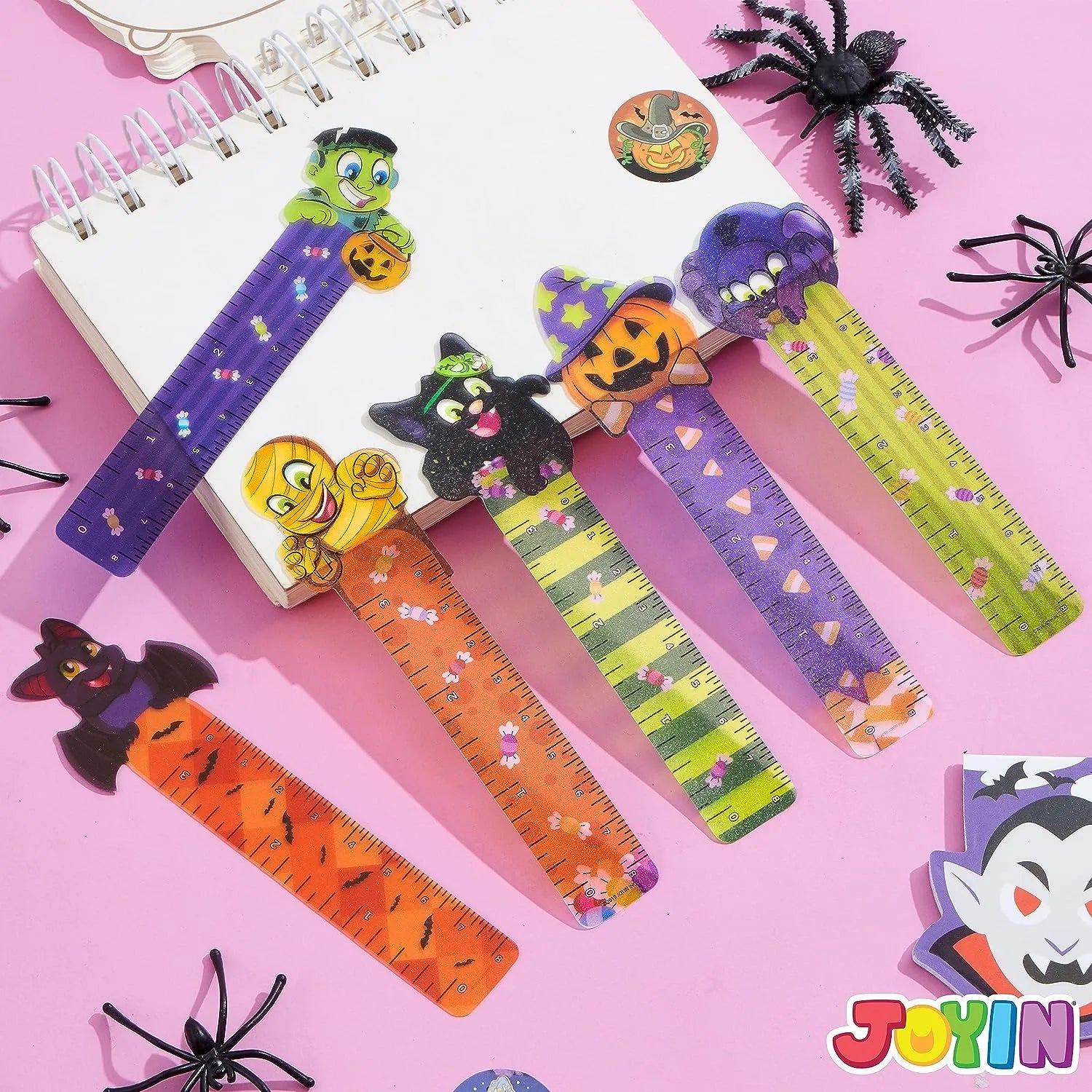 36Pcs 6Designs Halloween Bookmark Rulers - Image 6