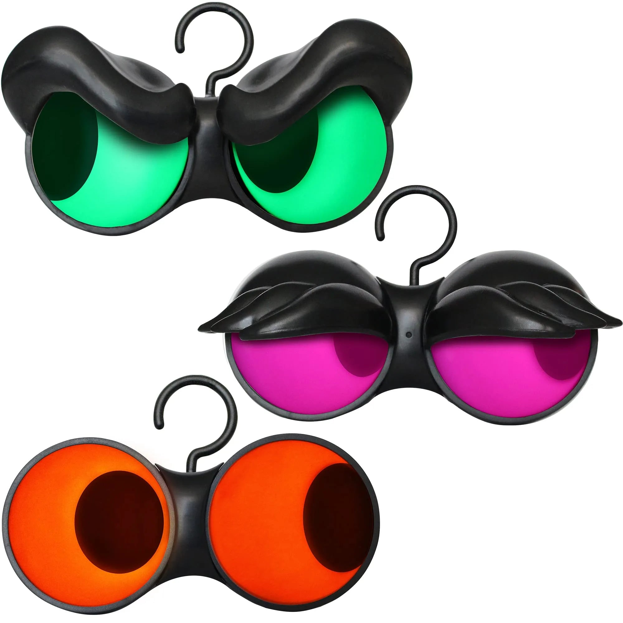 3Pcs Halloween Animated Flashing Peeping Eyes