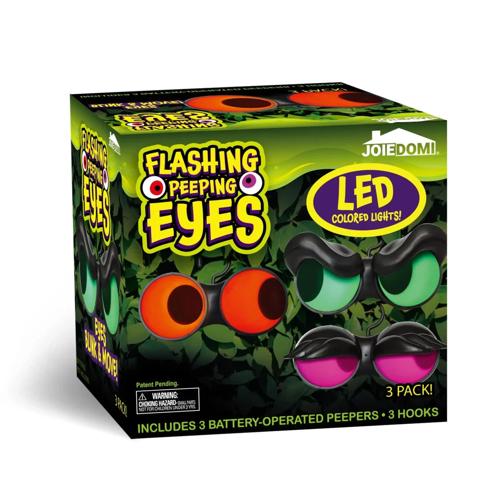 3Pcs Halloween Animated Flashing Peeping Eyes - Image 7