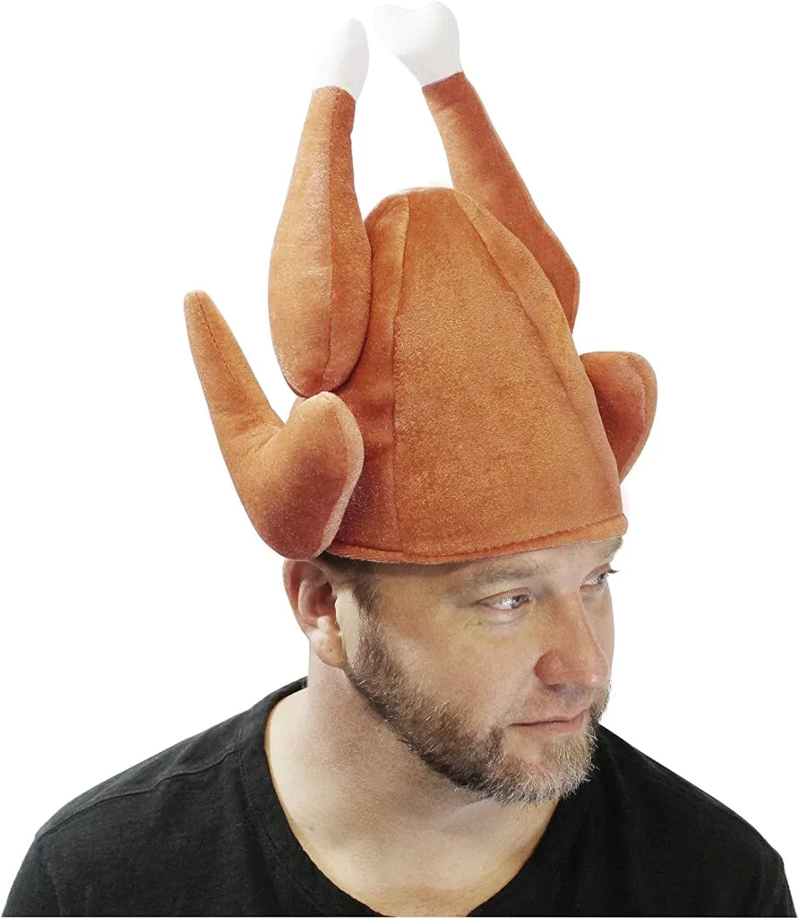 3Pcs Plush Roasted Turkey Hat - Image 5