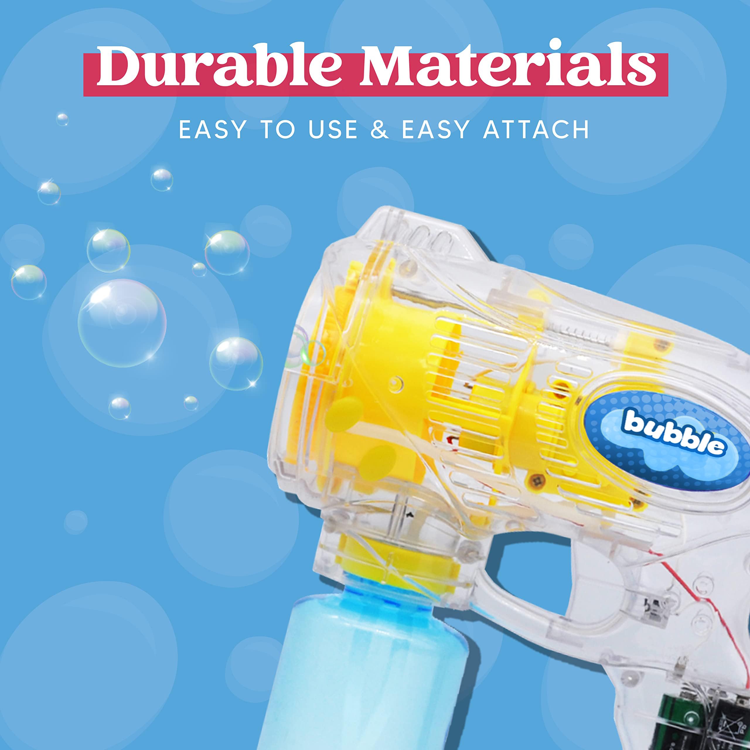 Bubble Guns 3 Colors With 5 Built-in wands - Image 3
