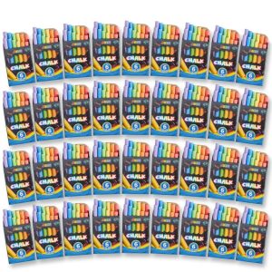 432 Counts Mini Chalk Set for Kids, Non-Toxic Mini Chalk for Boys Girls 3+ (36 Boxes)