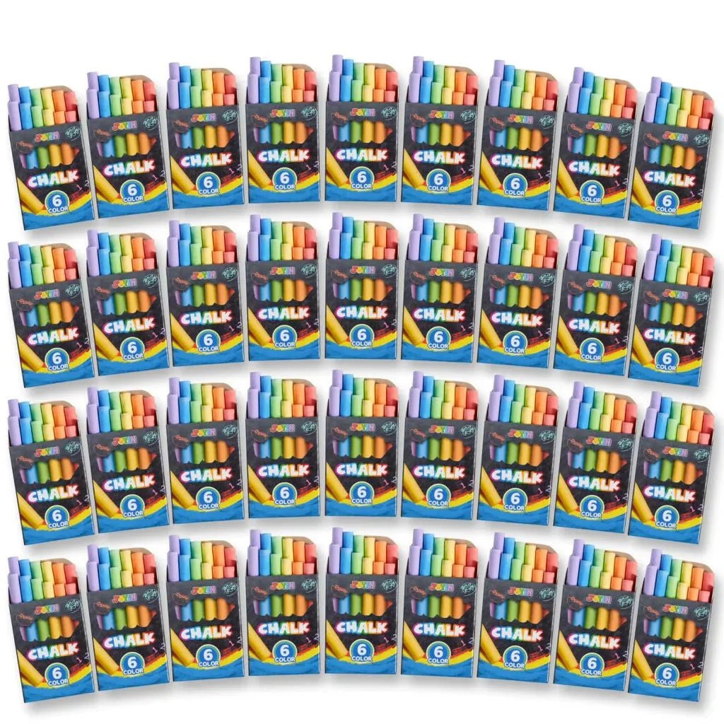 432 Counts Mini Chalk Set for Kids, Non-Toxic Mini Chalk for Boys Girls 3+ (36 Boxes)