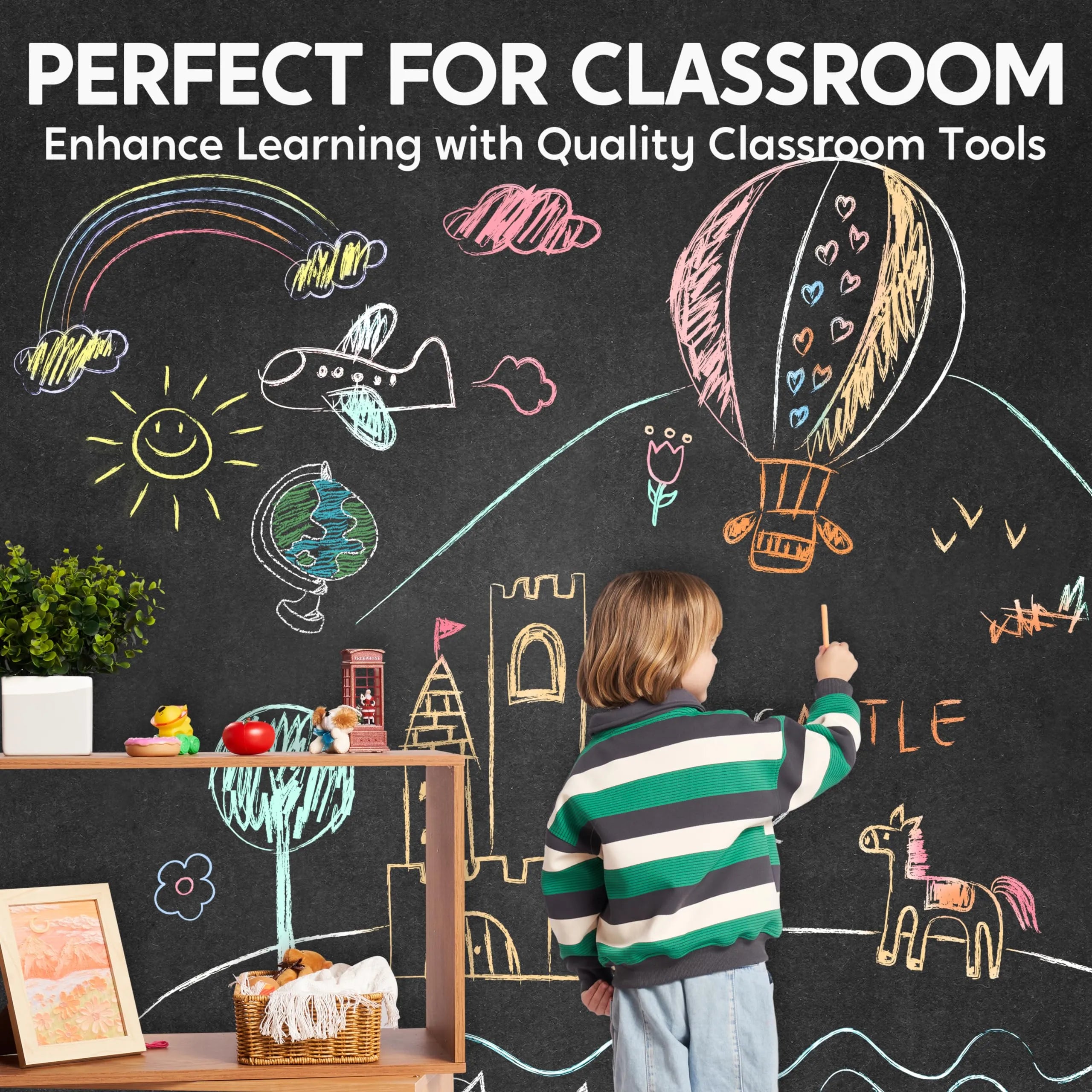 432 Counts Mini Chalk Set for Kids, Non-Toxic Mini Chalk for Boys Girls 3+ (36 Boxes) - Image 3