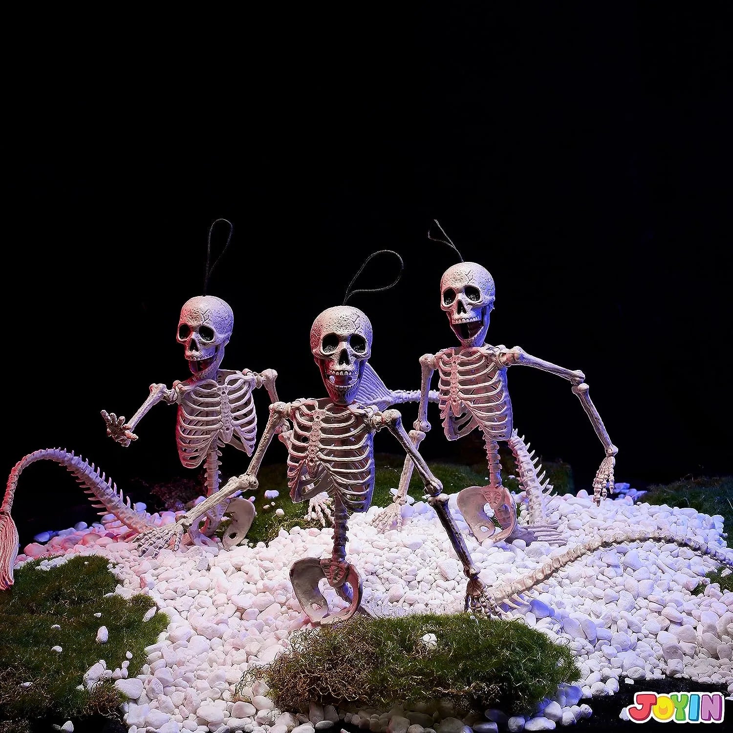 4 PCS Mermaid Skeleton 20in Plastic Bones with Movable Posable Joints - Image 6