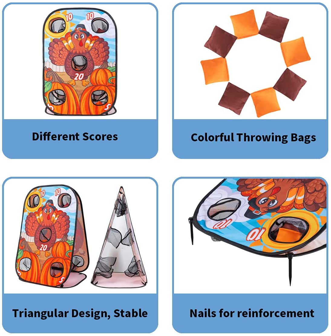 Collapsible Toss Game Board - Image 4