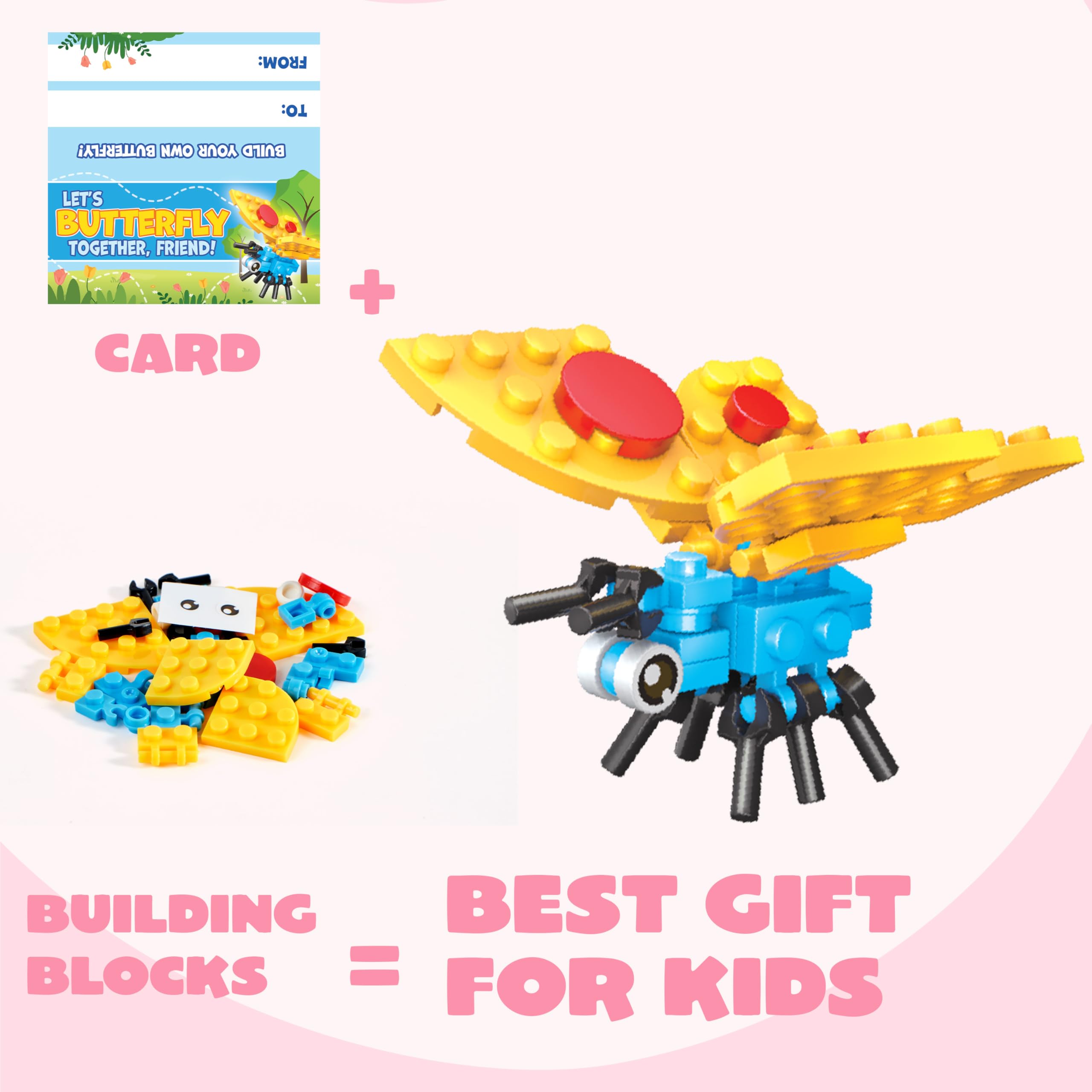 24 Packs Valentines Party Gift Cards with Building for Party Favor - Image 4