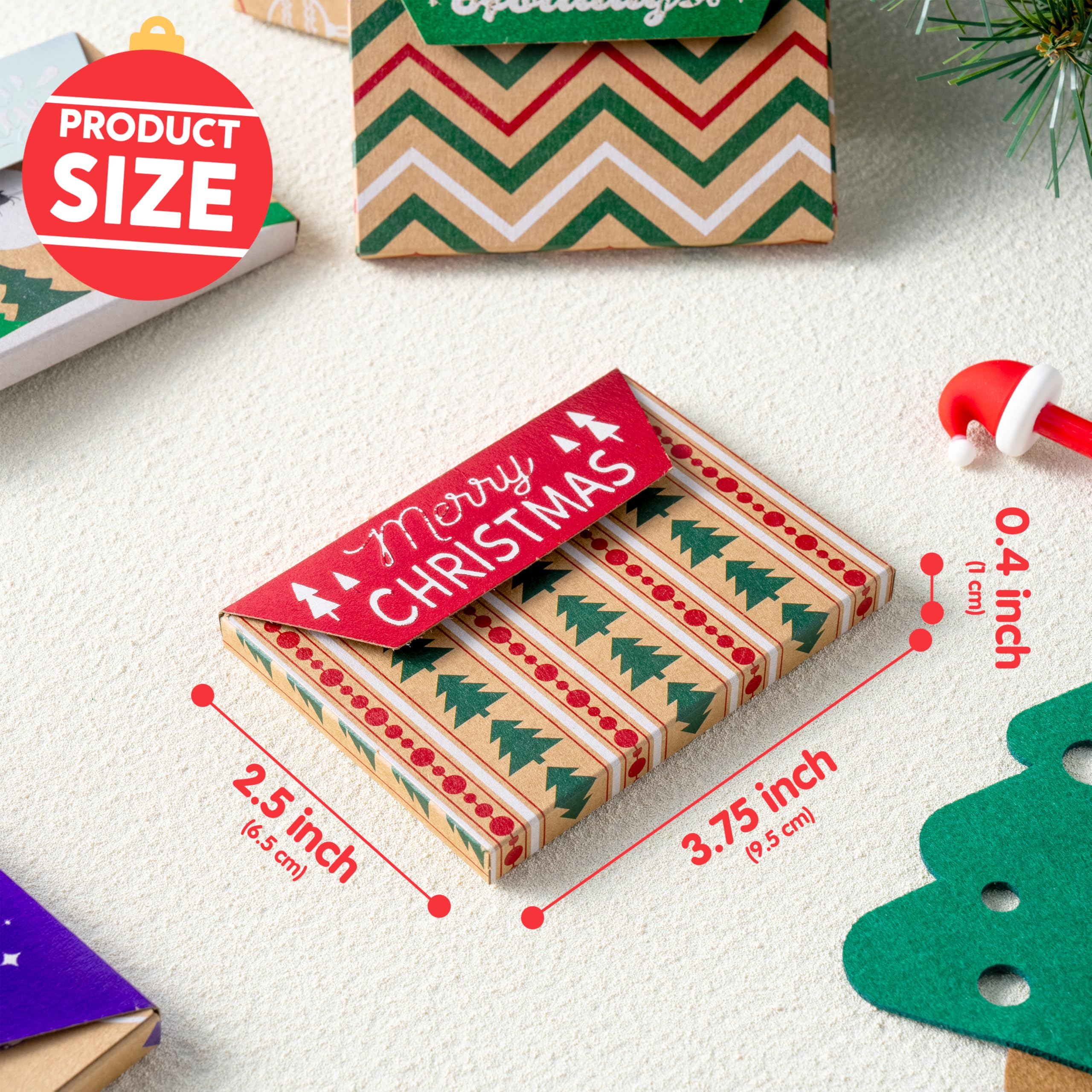 12PCS Gift Card Boxes Holder for Christmas - Image 4