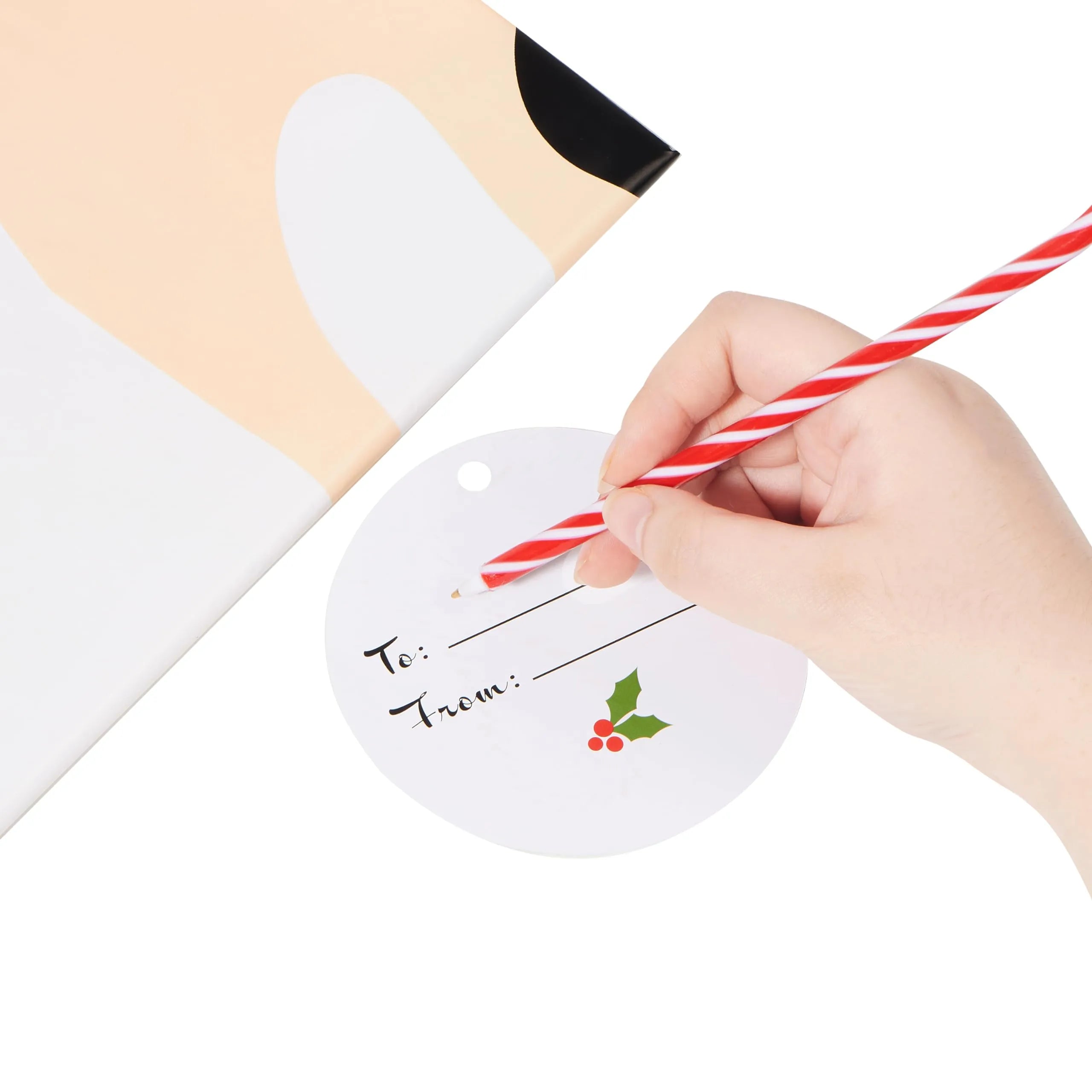 56in x36in Jumbo Christmas Santa Plastic Gift Wrapping Bag for Gift Giving - Image 5