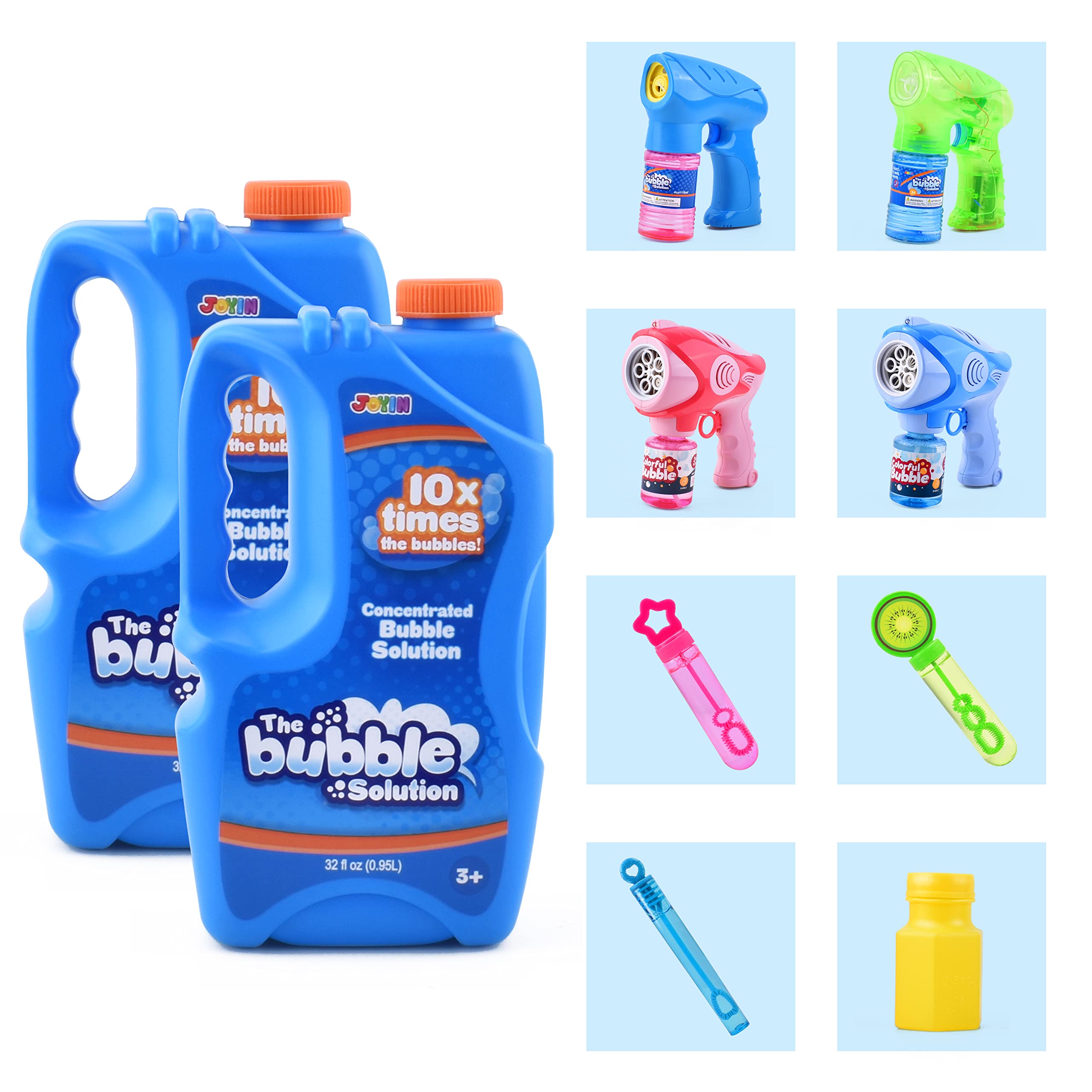 32 oz Bubble Solution Concentrated, 2 pcs Blue - Image 5