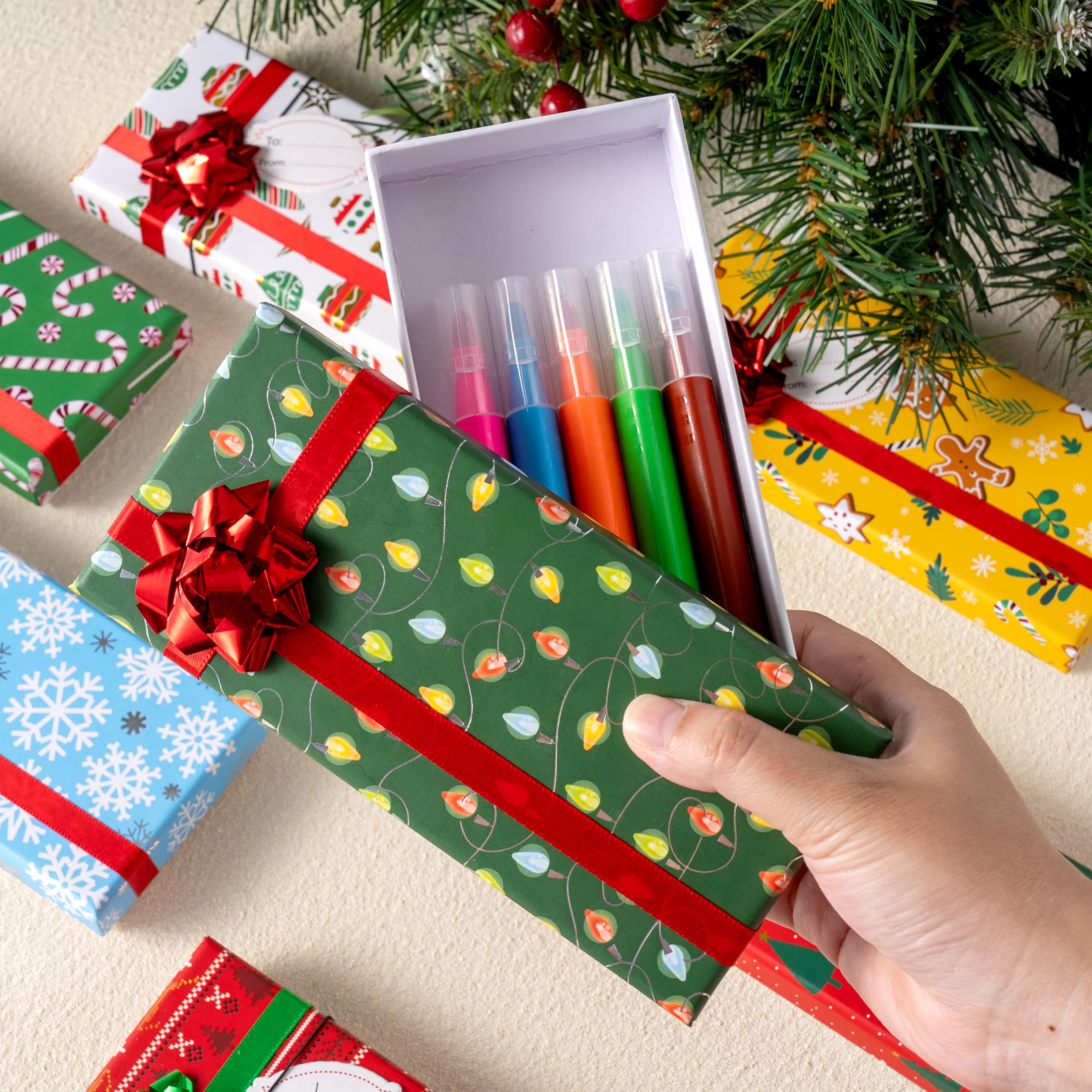 9Pcs Gift Card Box Holder Christmas - Image 5