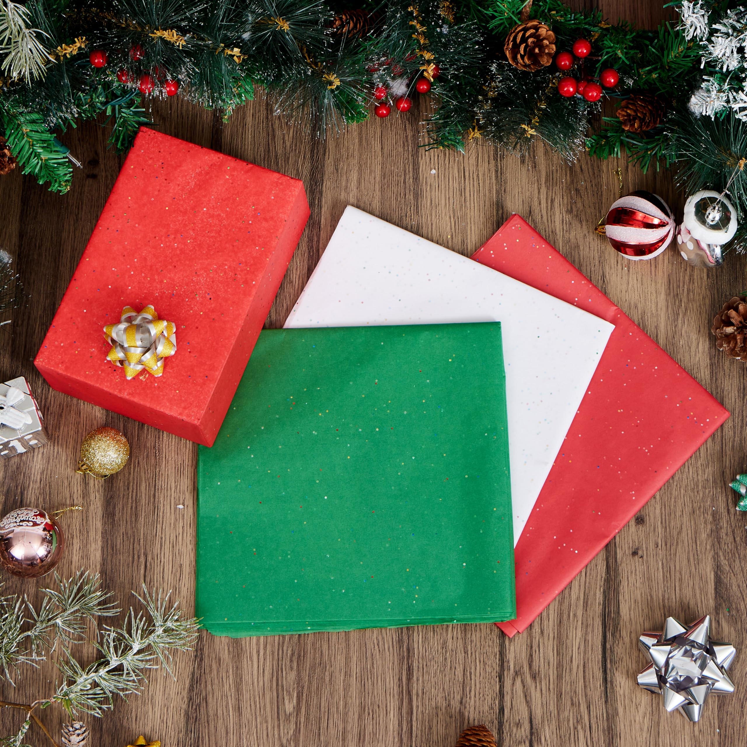 72 Sheets Glitter Tissue Paper for Gift Bags - Image 5